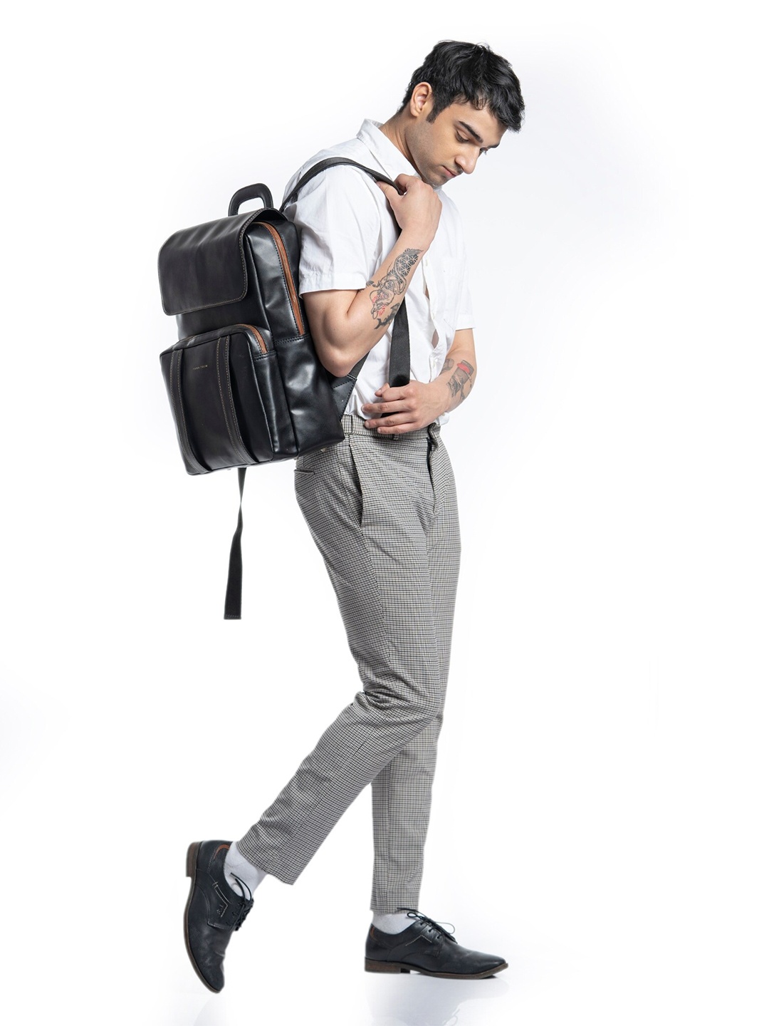 

TANN TRIM Metro Movers Backpack, Black