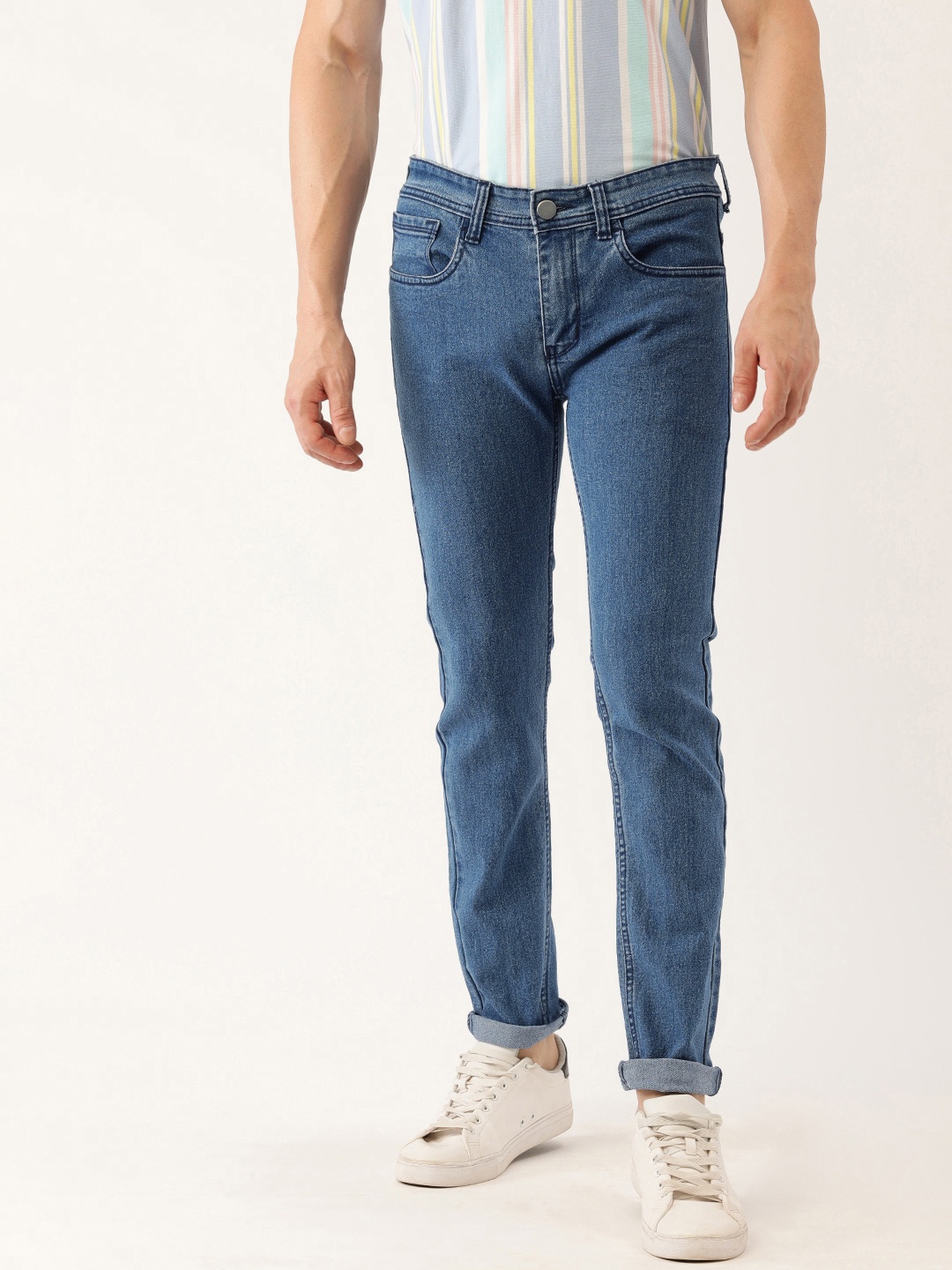 

IVOC Men Tapered Fit Jeans, Blue