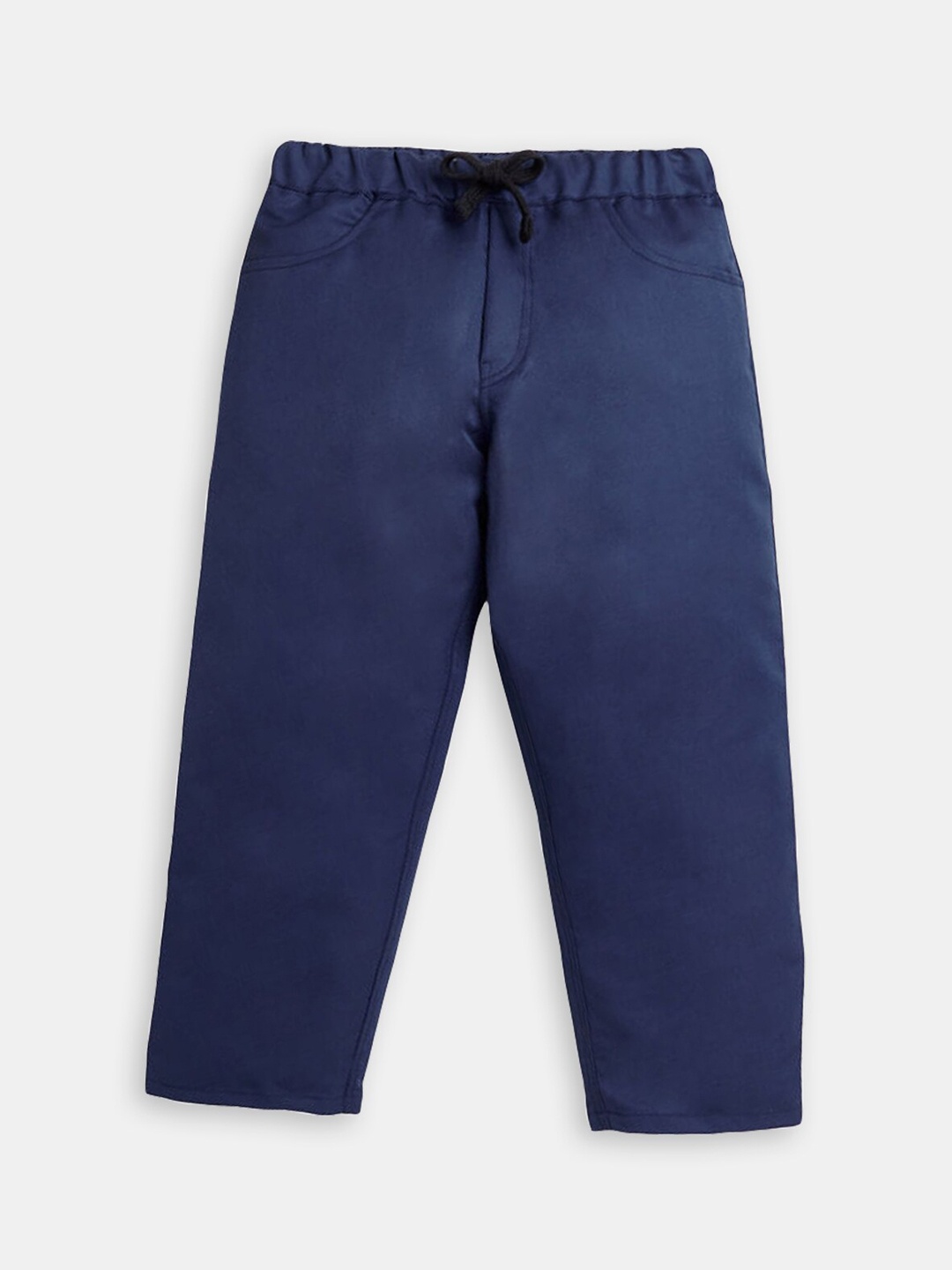 

Hopscotch Boys Relaxed Regular Fit Trousers, Navy blue