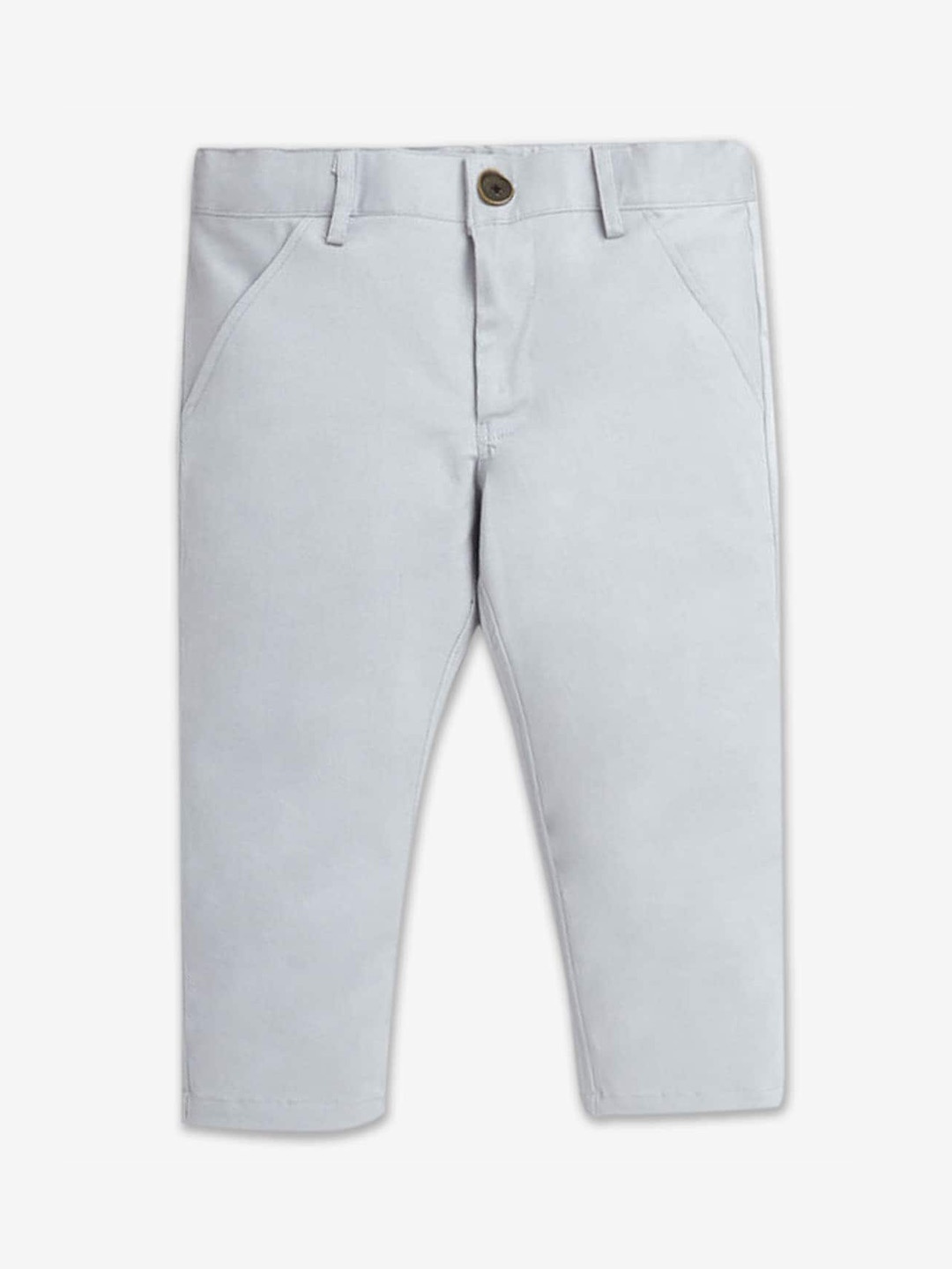 

Hopscotch Boys Relaxed Regular Fit Cotton Trousers, Grey
