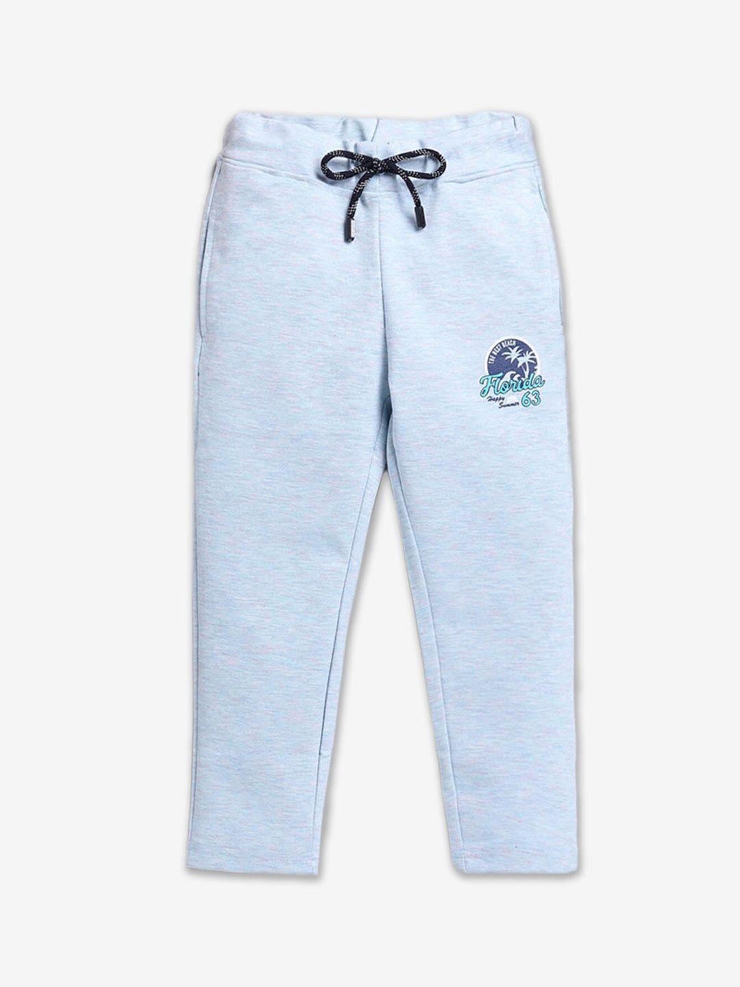 

Hopscotch Girls Cotton Regular Trousers, Blue