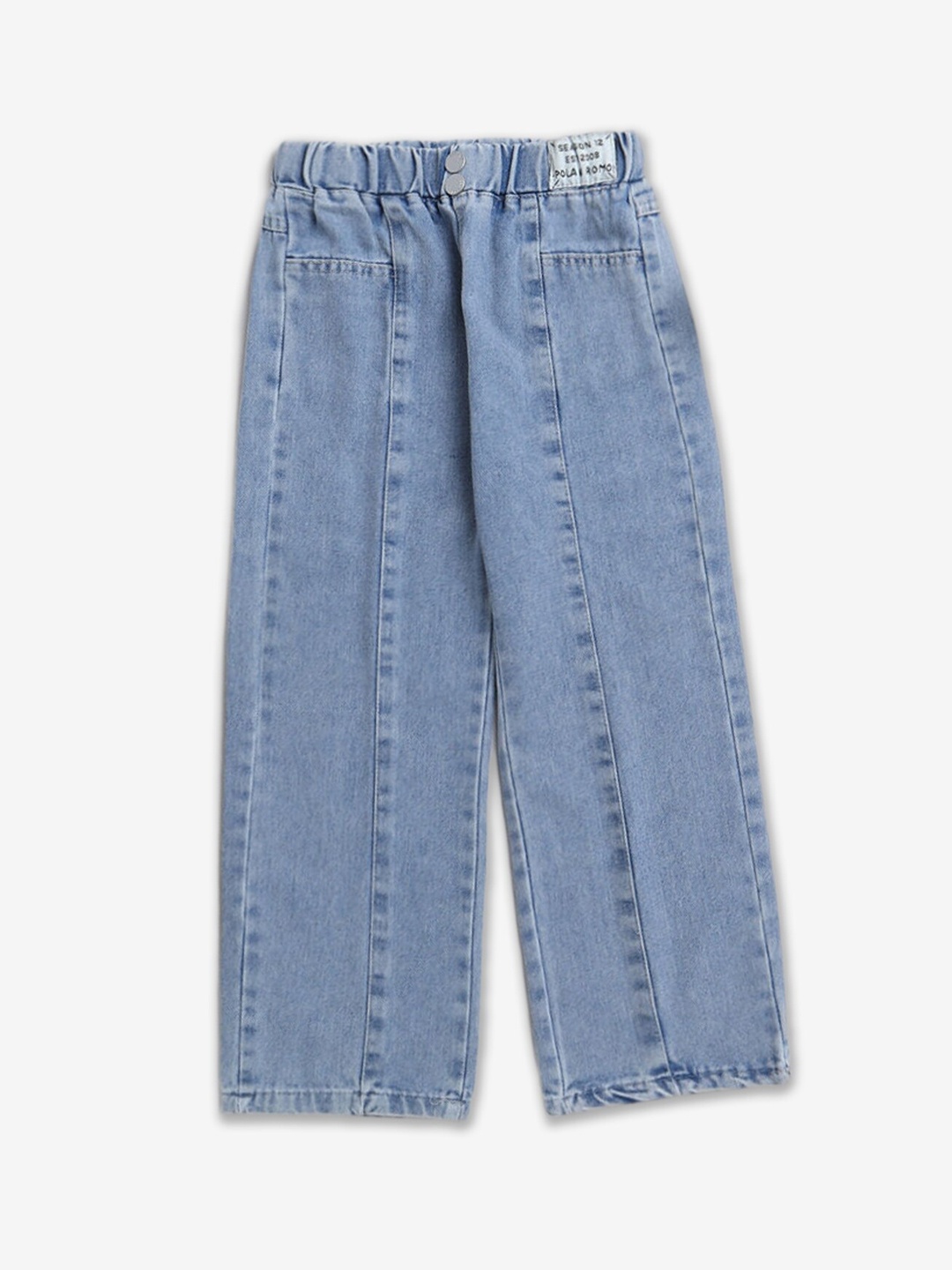 

Hopscotch Girls Comfort Heavy Fade Jeans, Blue