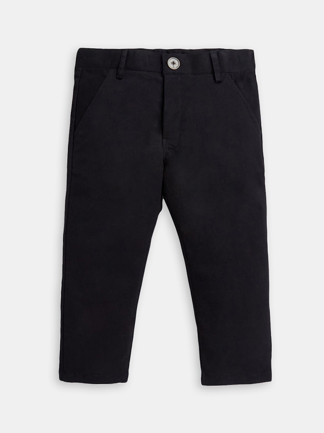 

Hopscotch Boys Relaxed Regular Fit Trousers, Black