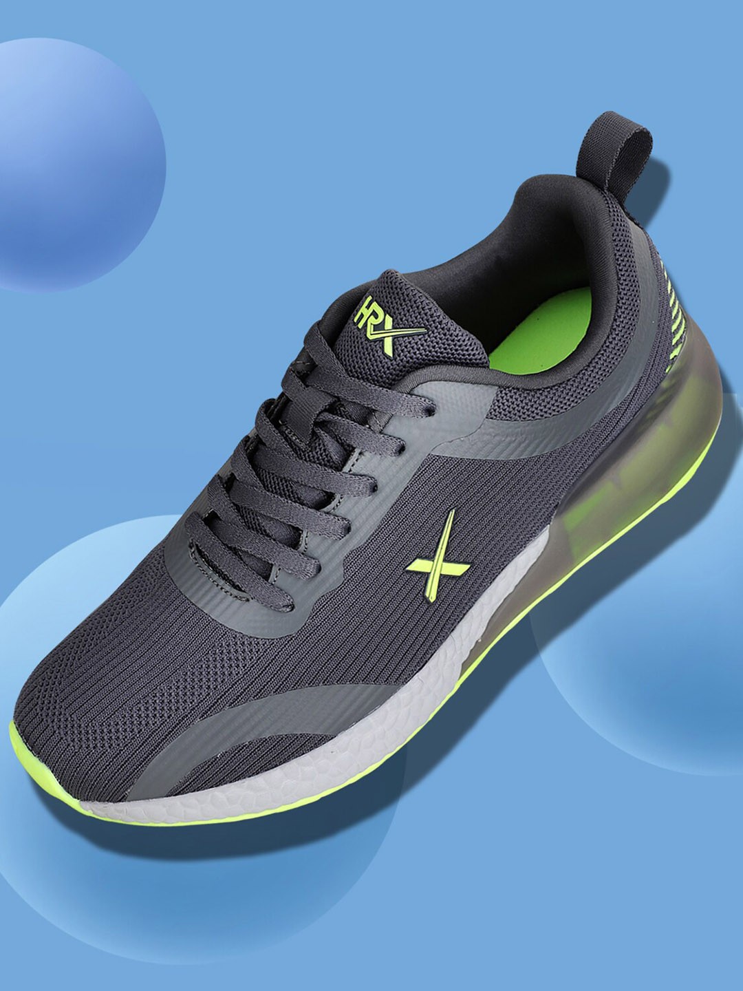 

HRX by Hrithik Roshan Men Mesh Running Shoes, Green