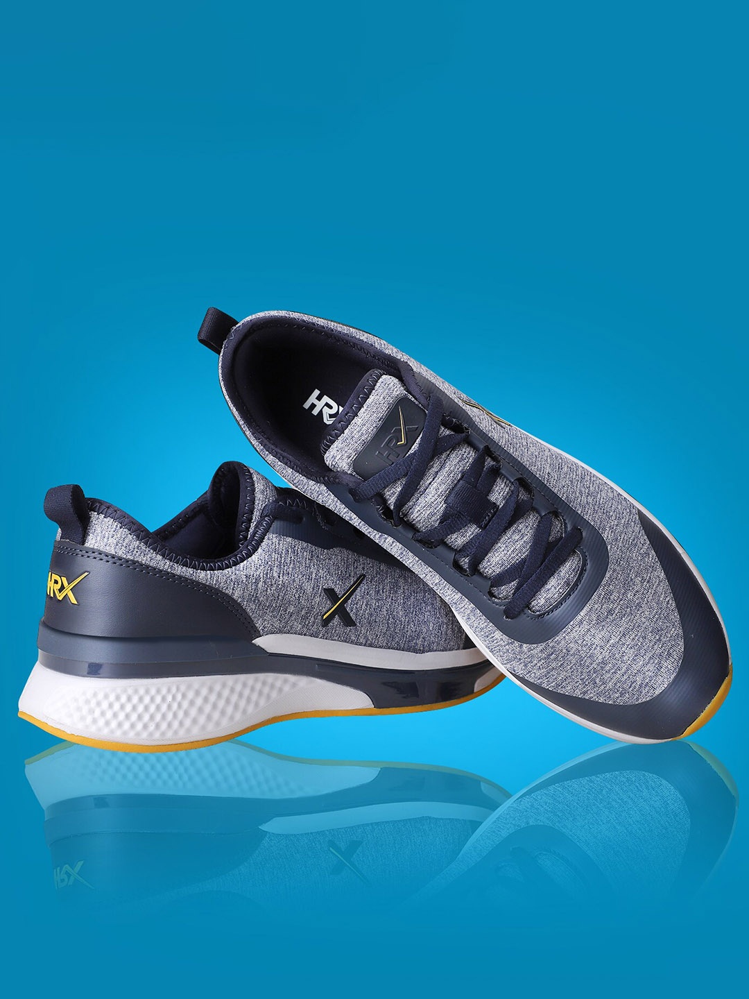 

HRX by Hrithik Roshan Men Mesh Running Shoes, Navy blue