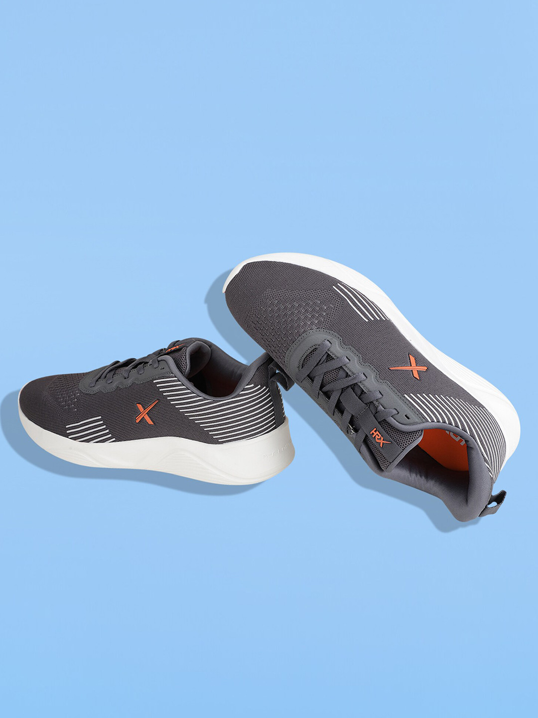 

HRX by Hrithik Roshan Men Mesh Running Shoes, White