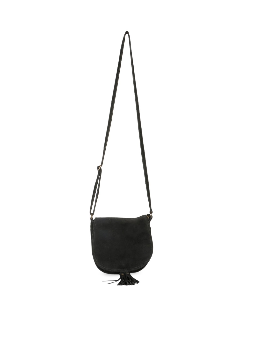 

Saint G Leather Swagger Sling Bag, Navy blue