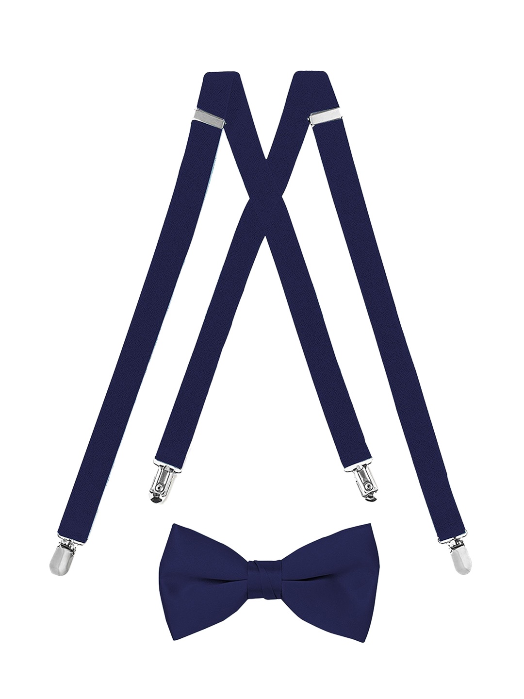 

Kastner Men Suspender Belt & Bow Set, Blue