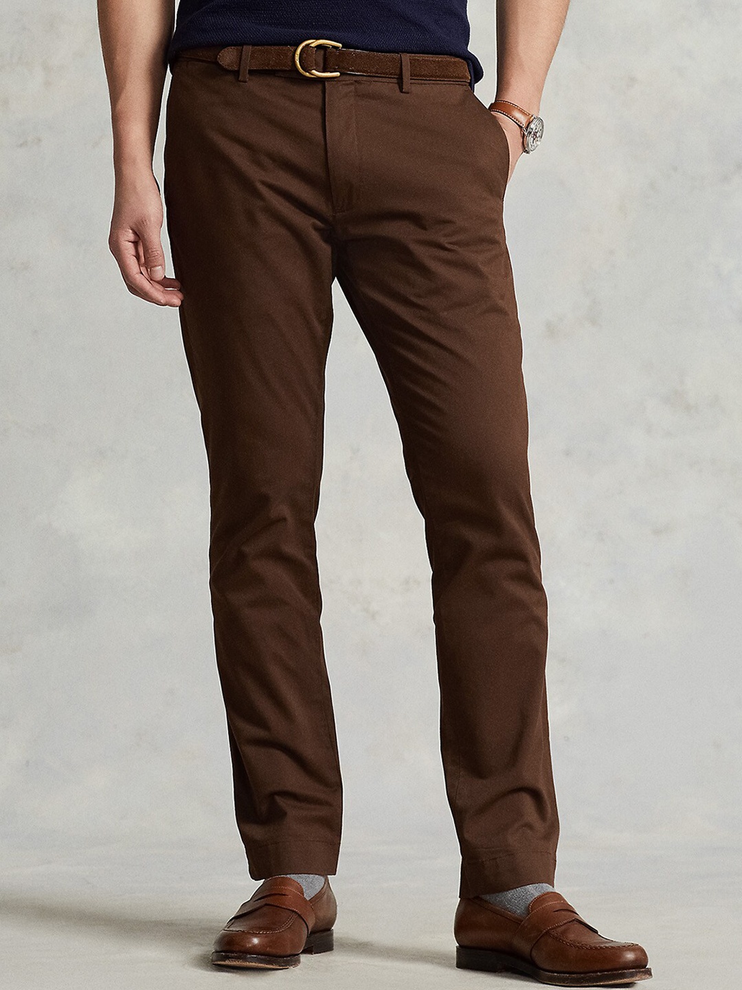 

Polo Ralph Lauren Men Slim-Fit Cotton Casual Chinos, Brown