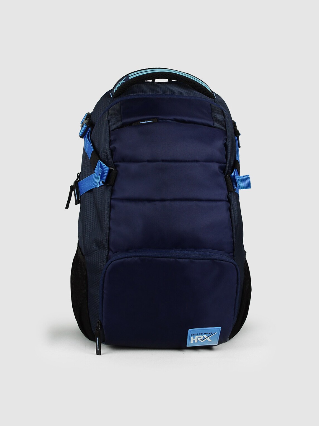 

HRX by Hrithik Roshan Backpack with Compression Straps, Navy blue