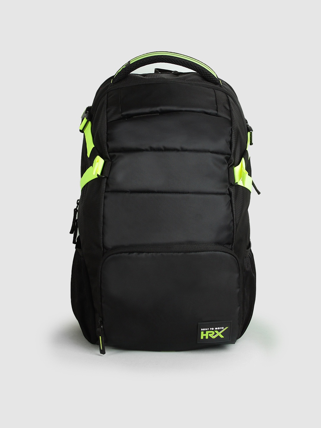 

HRX by Hrithik Roshan Multiutility Laptop Backpack with Compression Straps, Black