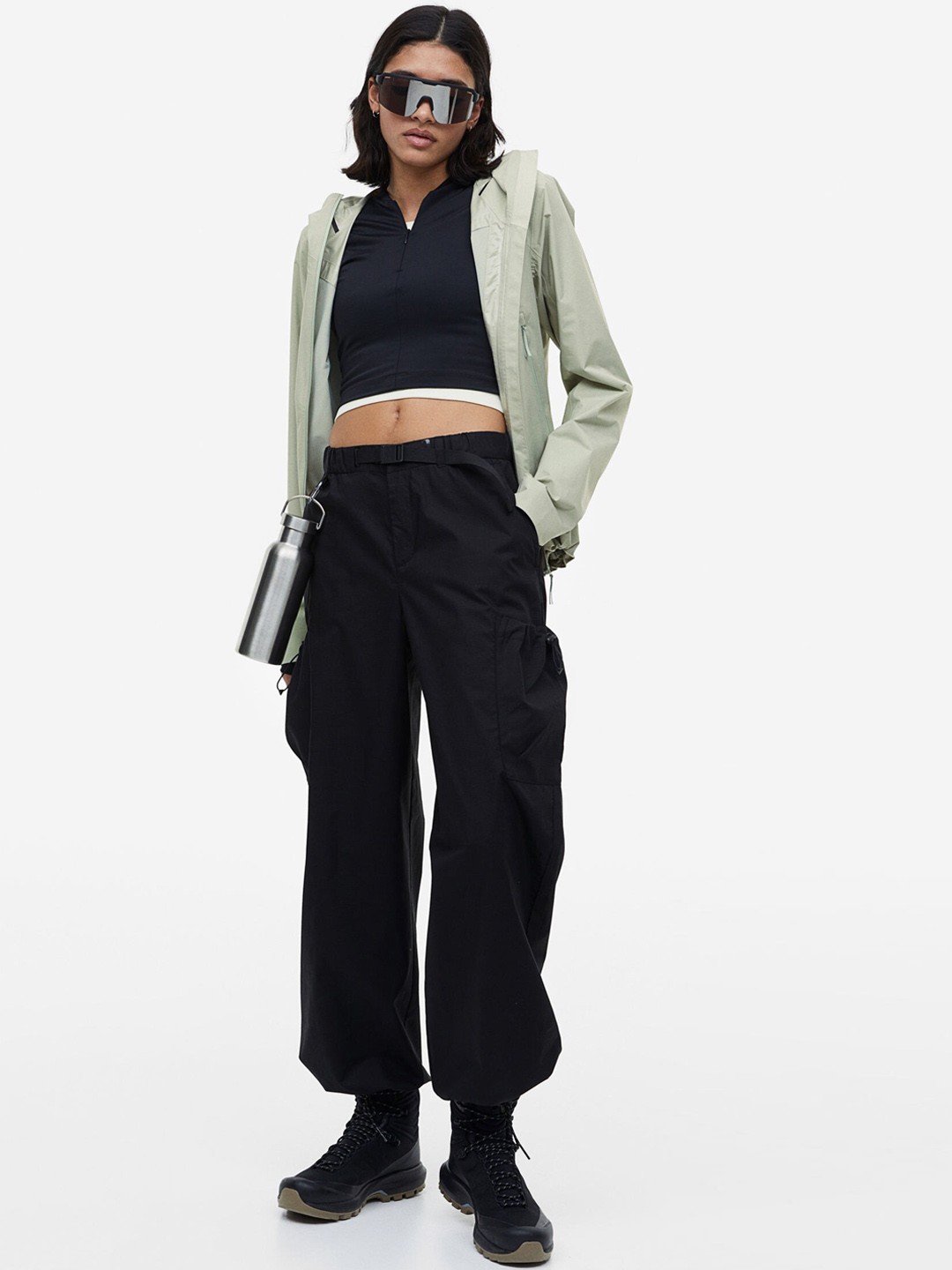 

H&M StormMove Packable Shell Jacket, Green