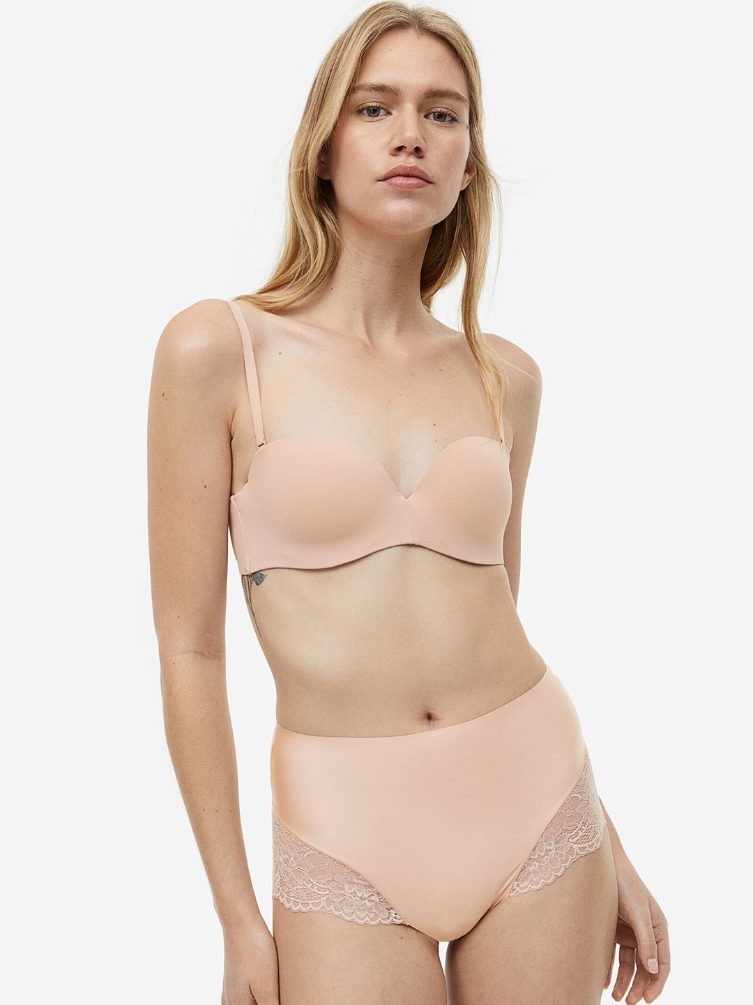 

H&M Women 2-Pack Light Shaping Briefs, Beige