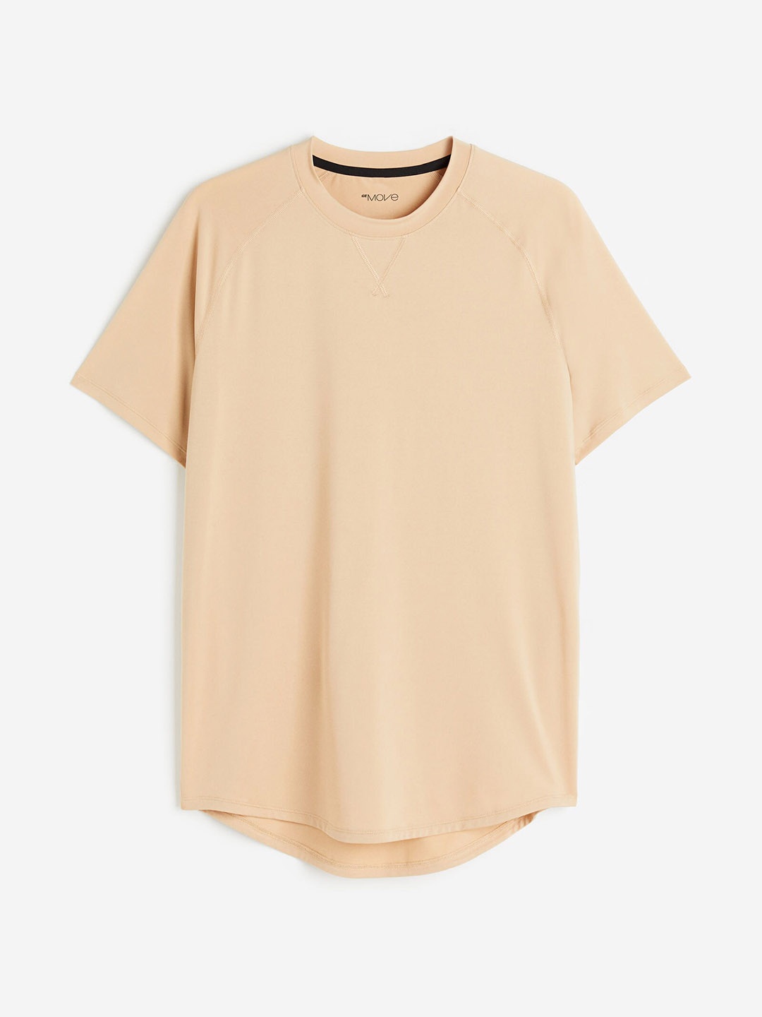 

H&M Men Dry Move Sports T-Shirt, Beige