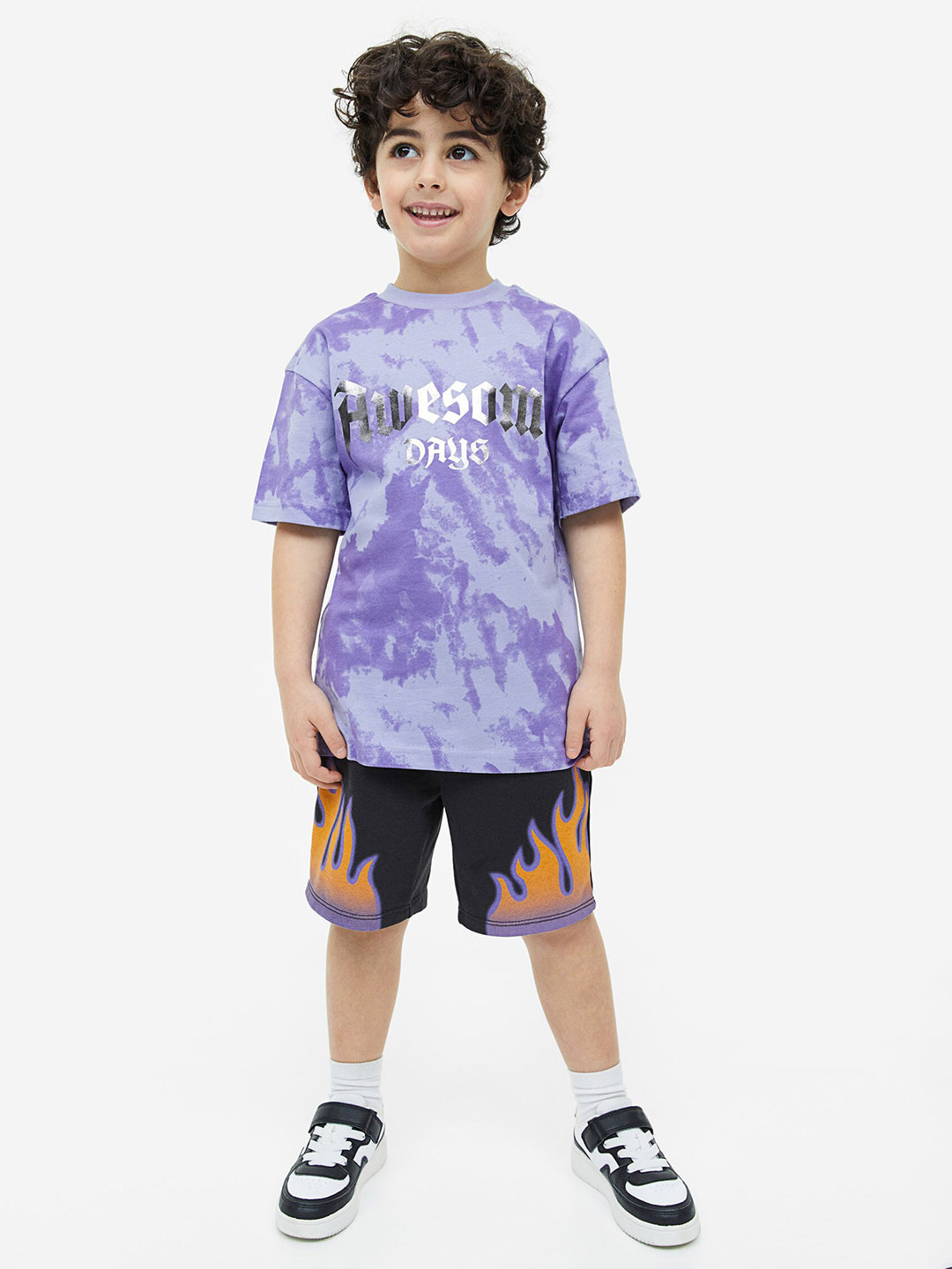 

H&M Boys Jersey T-shirt, Purple