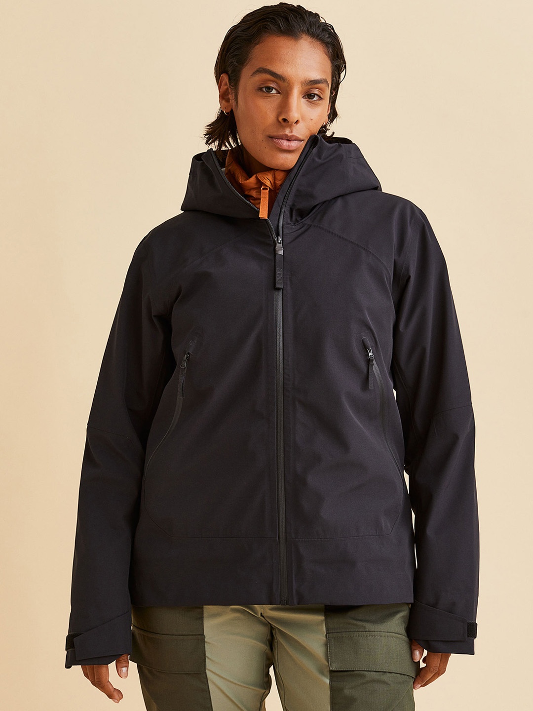 

H&M Women StormMove 3-Layer Jacket, Black