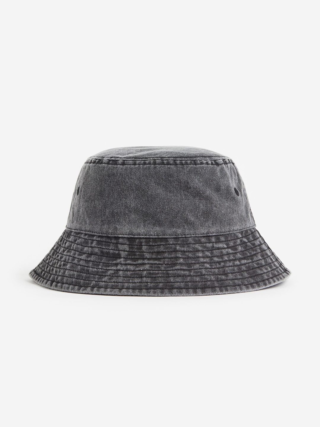 

H&M Men Cotton Bucket Hat, Charcoal