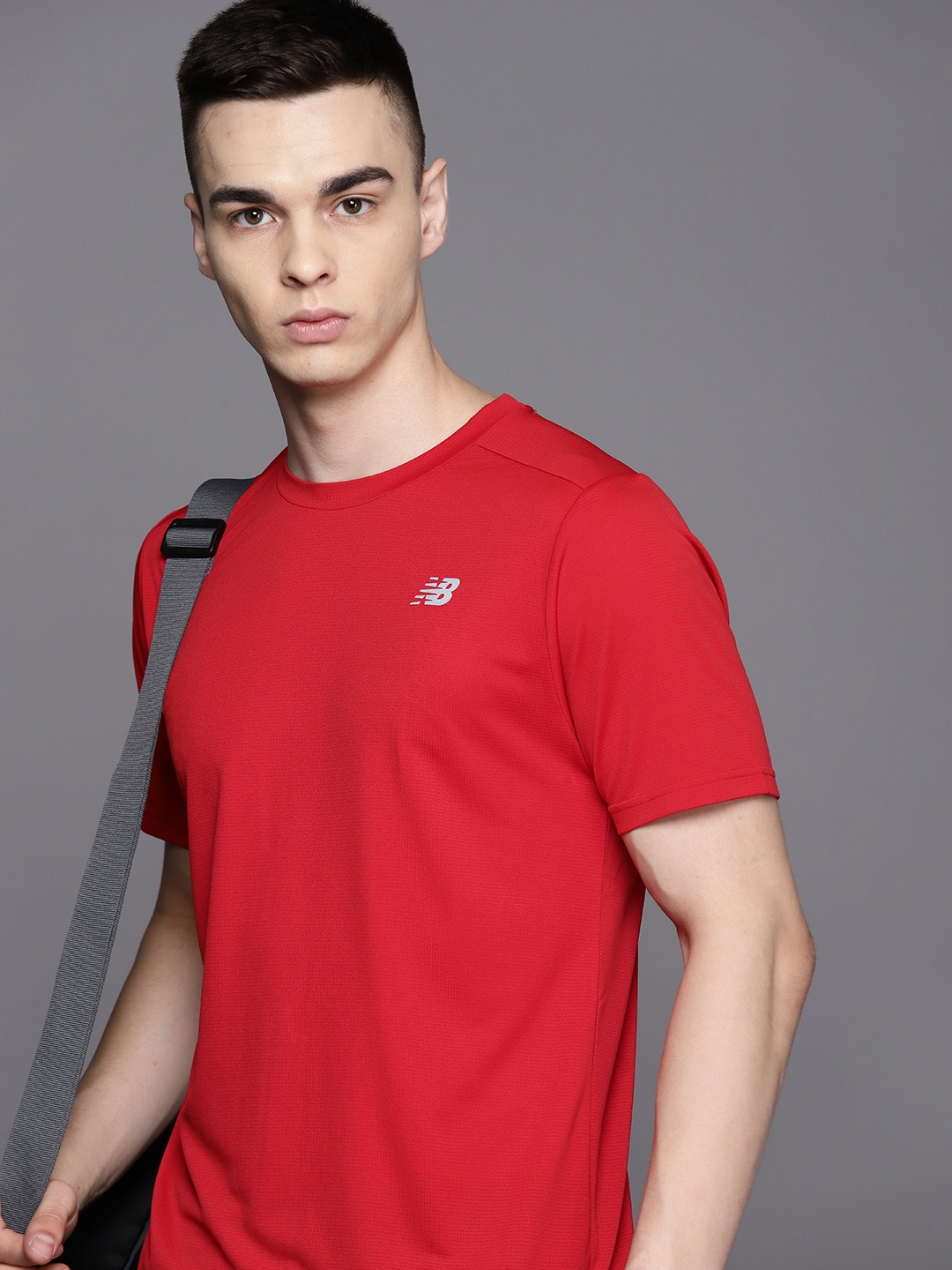 

New Balance Men Red Abzorb T-shirt
