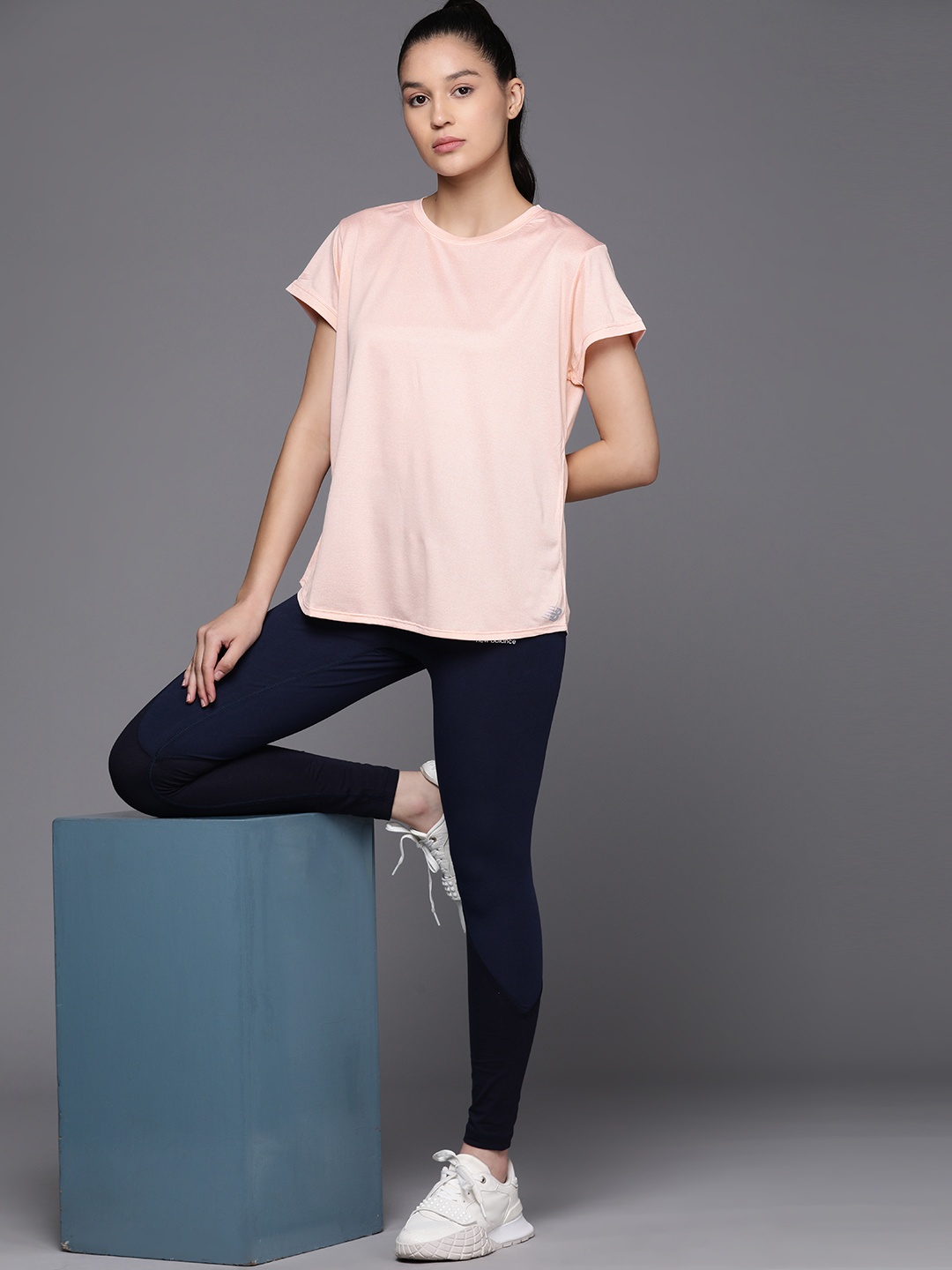 

New Balance Abzorb Running Tank Heather T-shirt, Pink