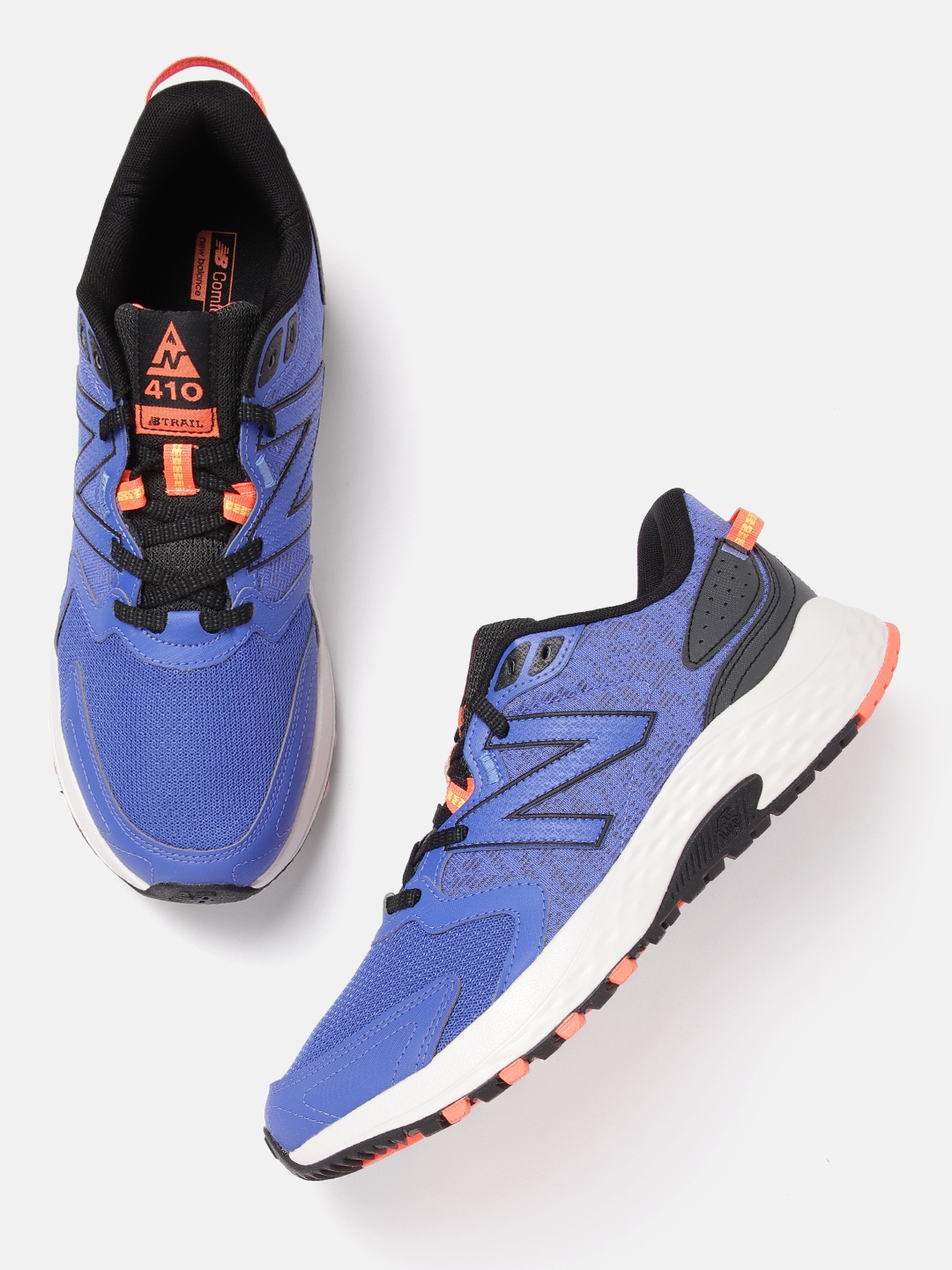 

New Balance Men 410 Woven Design Running Shoes, Blue