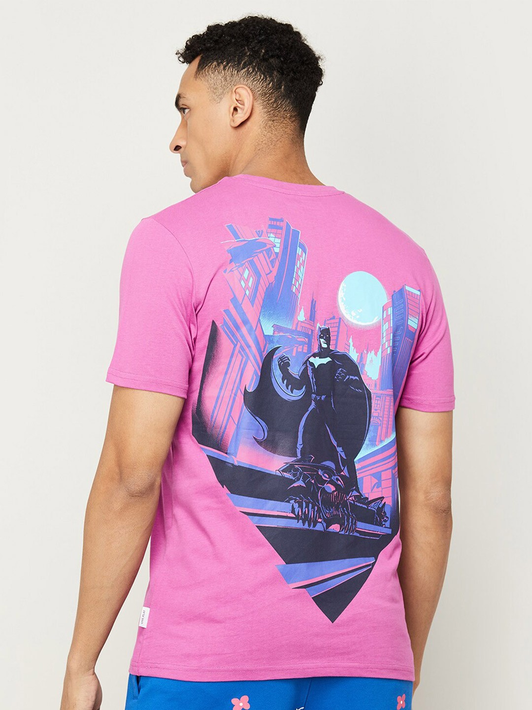 

Fame Forever by Lifestyle Graphic Printed Pure Cotton T-shirt, Purple