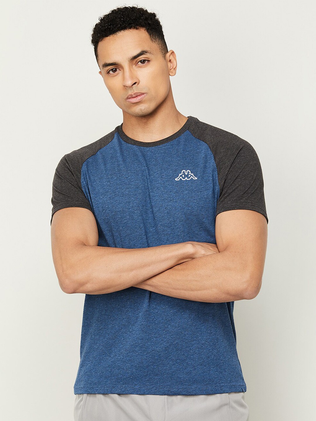

Kappa Round Neck Short Sleeves T-shirt, Blue