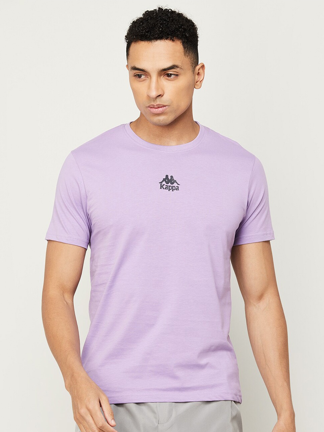 

Kappa Round Neck Short Sleeves T-shirt, Lavender