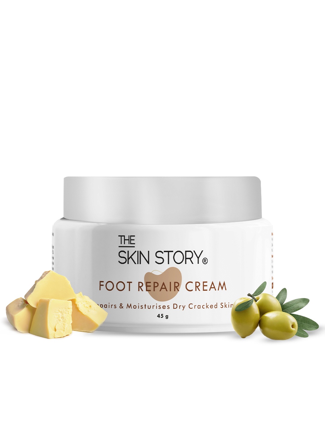 

THE SKIN STORY Foot Repair Cream with Cocoa & Shea Butter - 45 g, White
