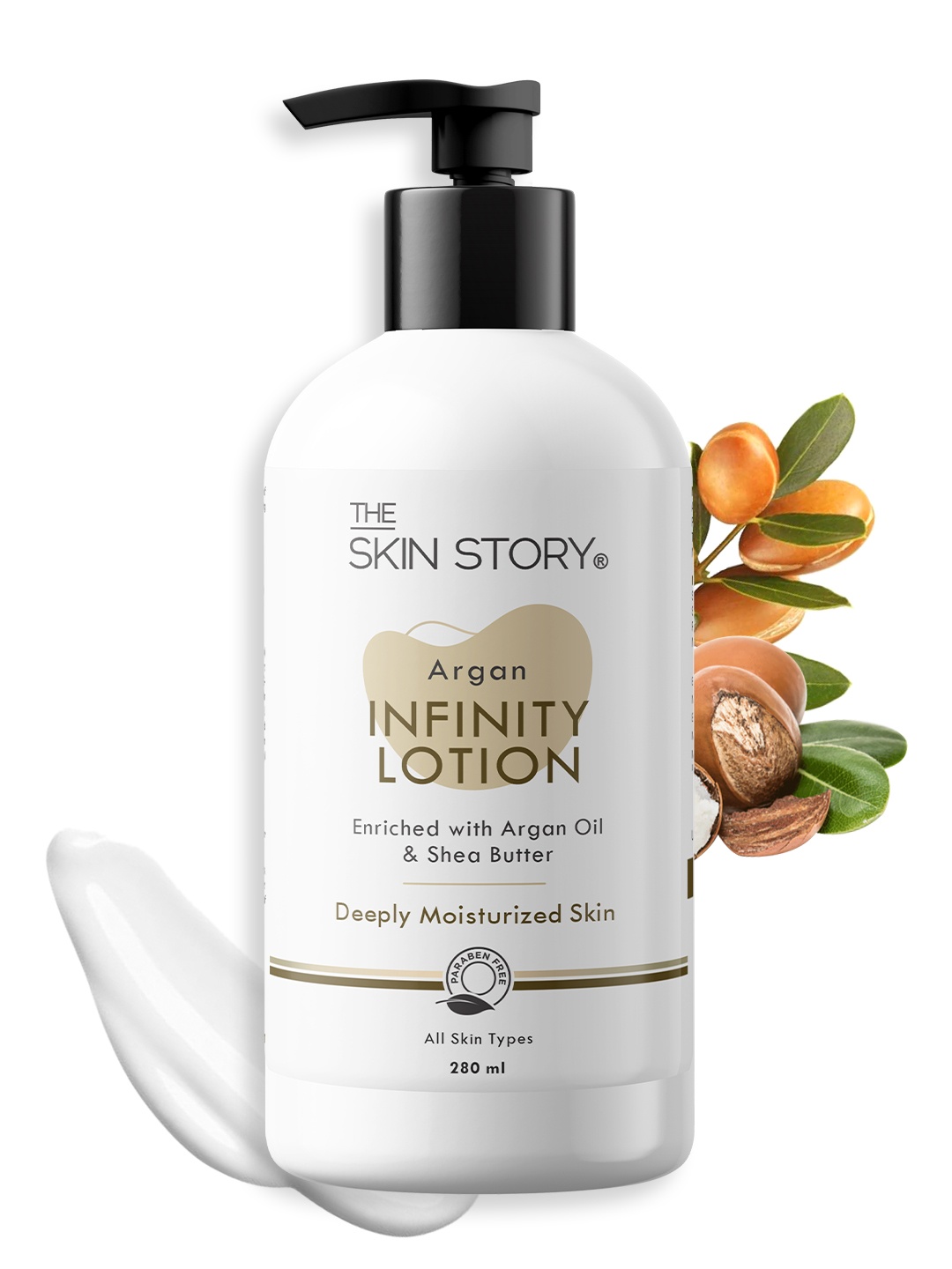 

THE SKIN STORY Argan Infinity Body Lotion - 280 ml, Brown