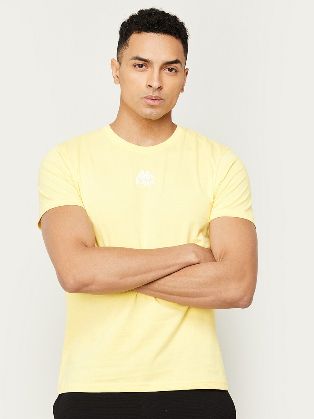 

Kappa Round Neck Short Sleeves T-shirt, Yellow