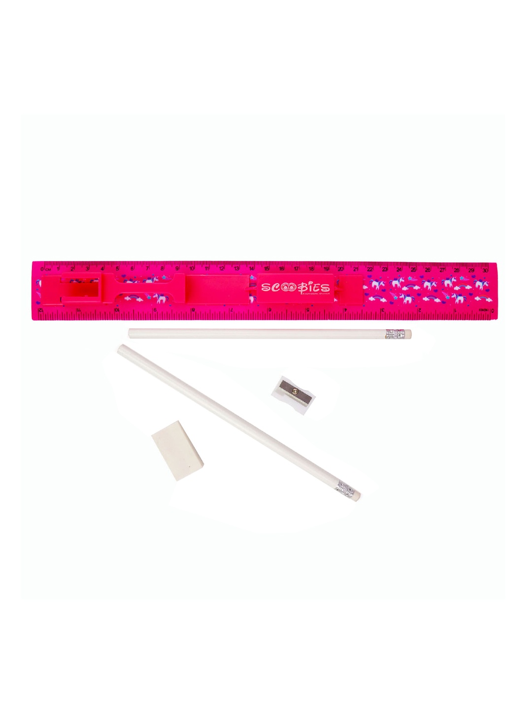 

SCOOBIES Set Of 2 Rulers, Pink