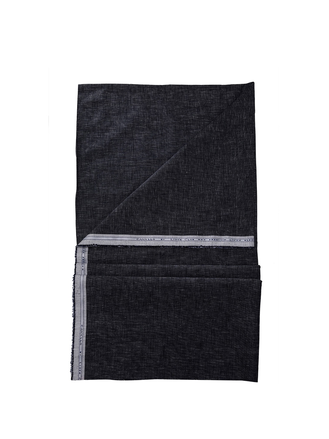 

CAVALLO by Linen Club Men Shirt Clothing Fabric, Black