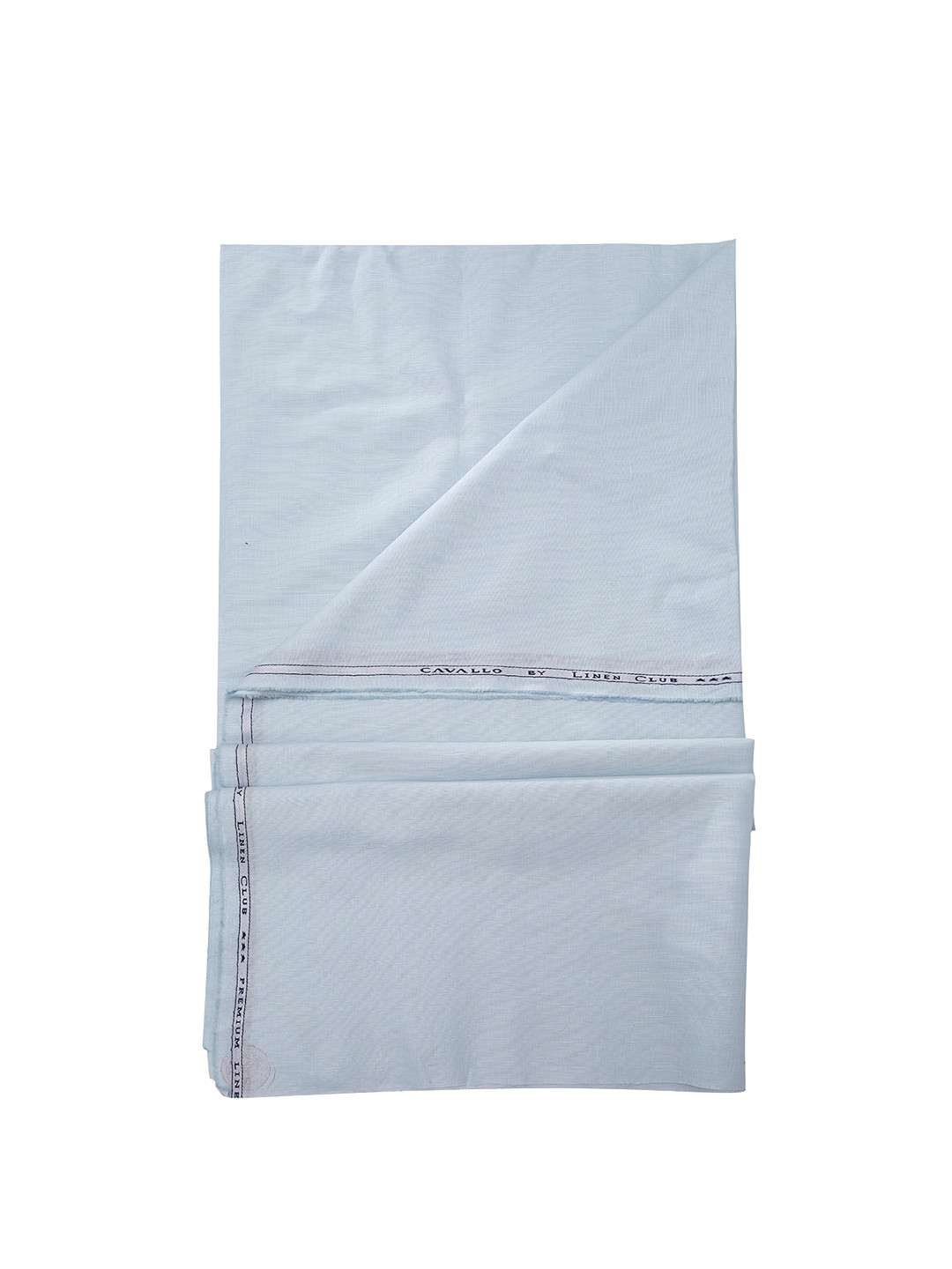 

CAVALLO by Linen Club Shirt Clothing Fabric, Blue