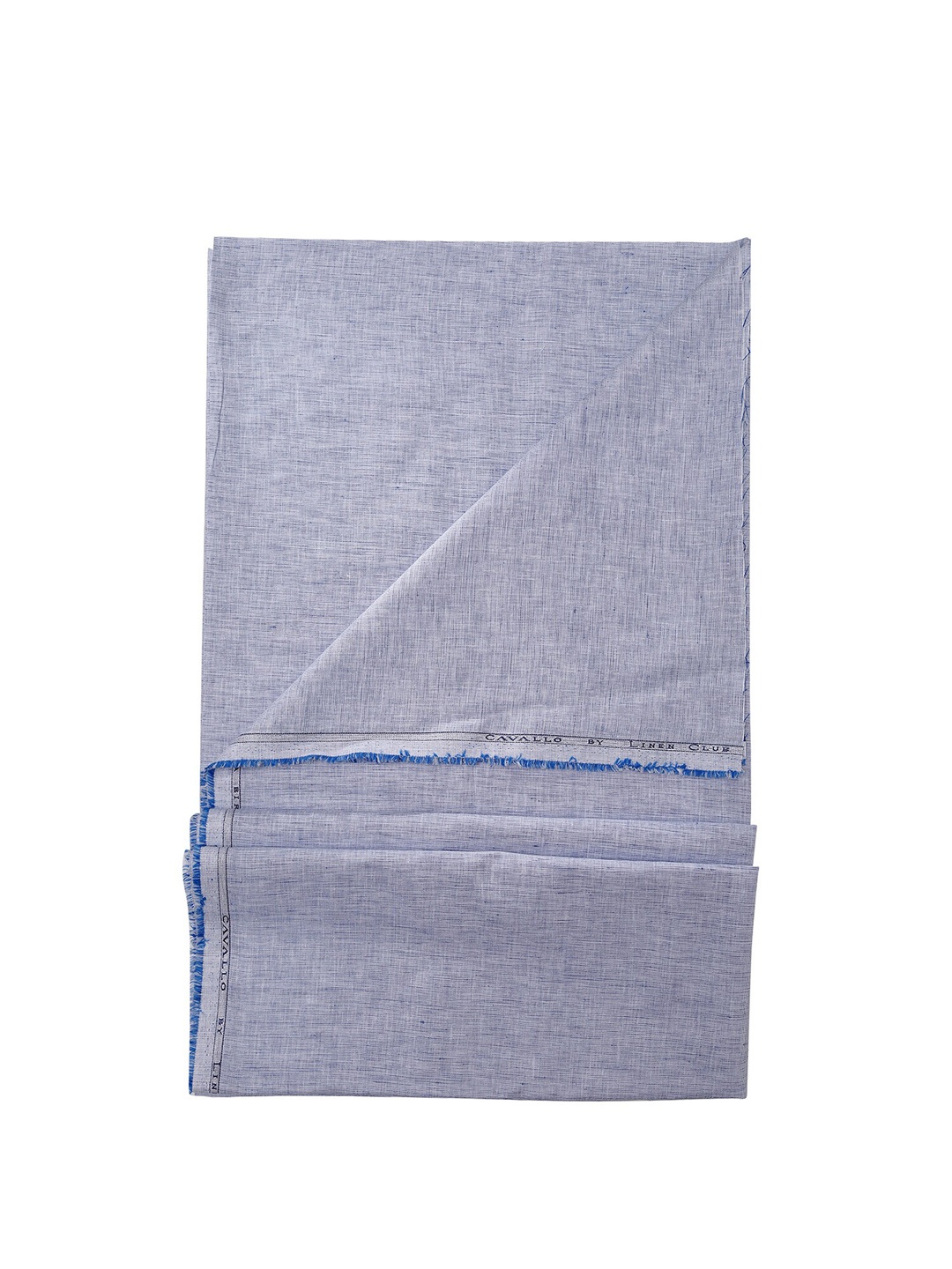 

CAVALLO by Linen Club Shirt Clothing Fabric, Blue