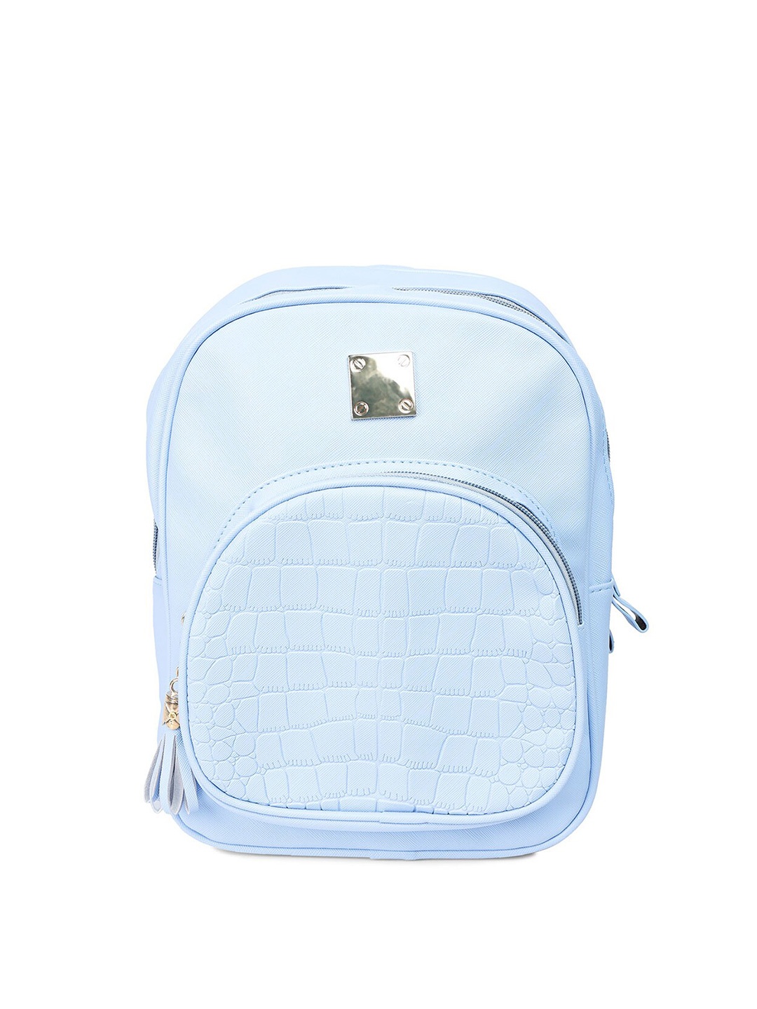 

London Rag Women Textured Mini Backpack, Blue