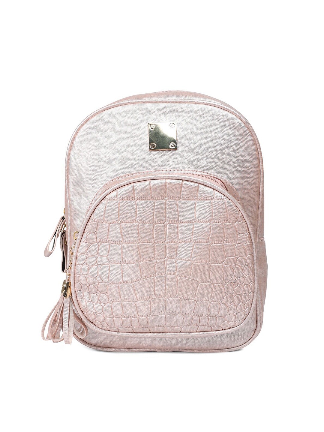 

London Rag Women Patterned Mini Backpack, Pink