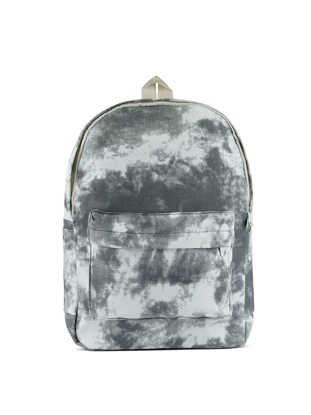 

London Rag Women Abstract Printed Backpack, Grey