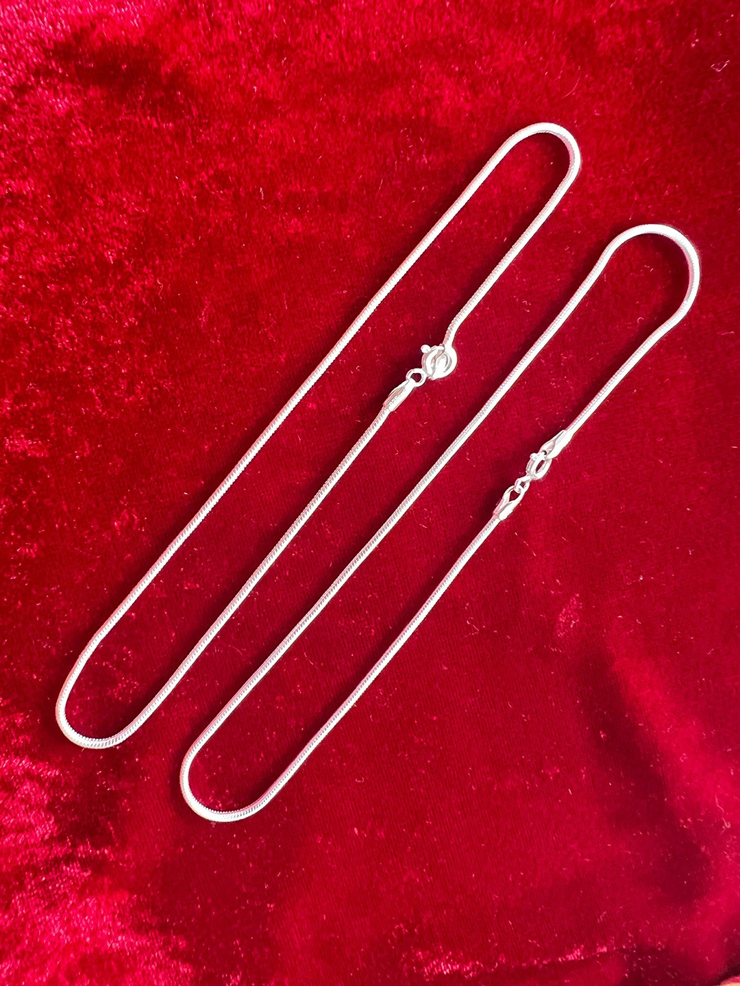 

Arte Jewels Set Of 2 925 Sterling Silver Anklet