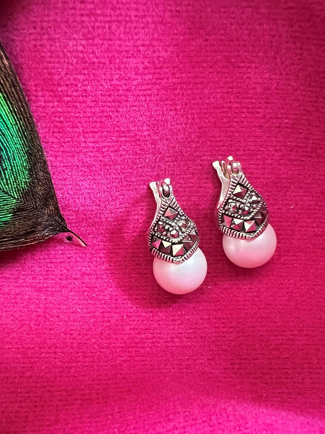 

Arte Jewels Silver-Plated Drop Earrings
