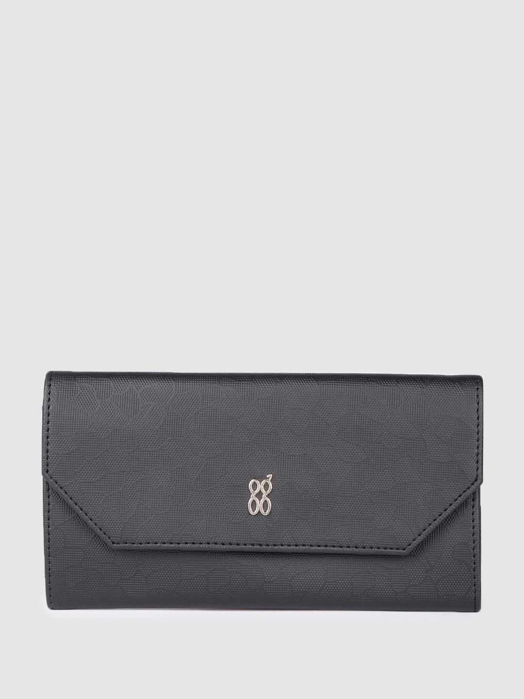 

Baggit Women Abstract Textured Envelope, Black