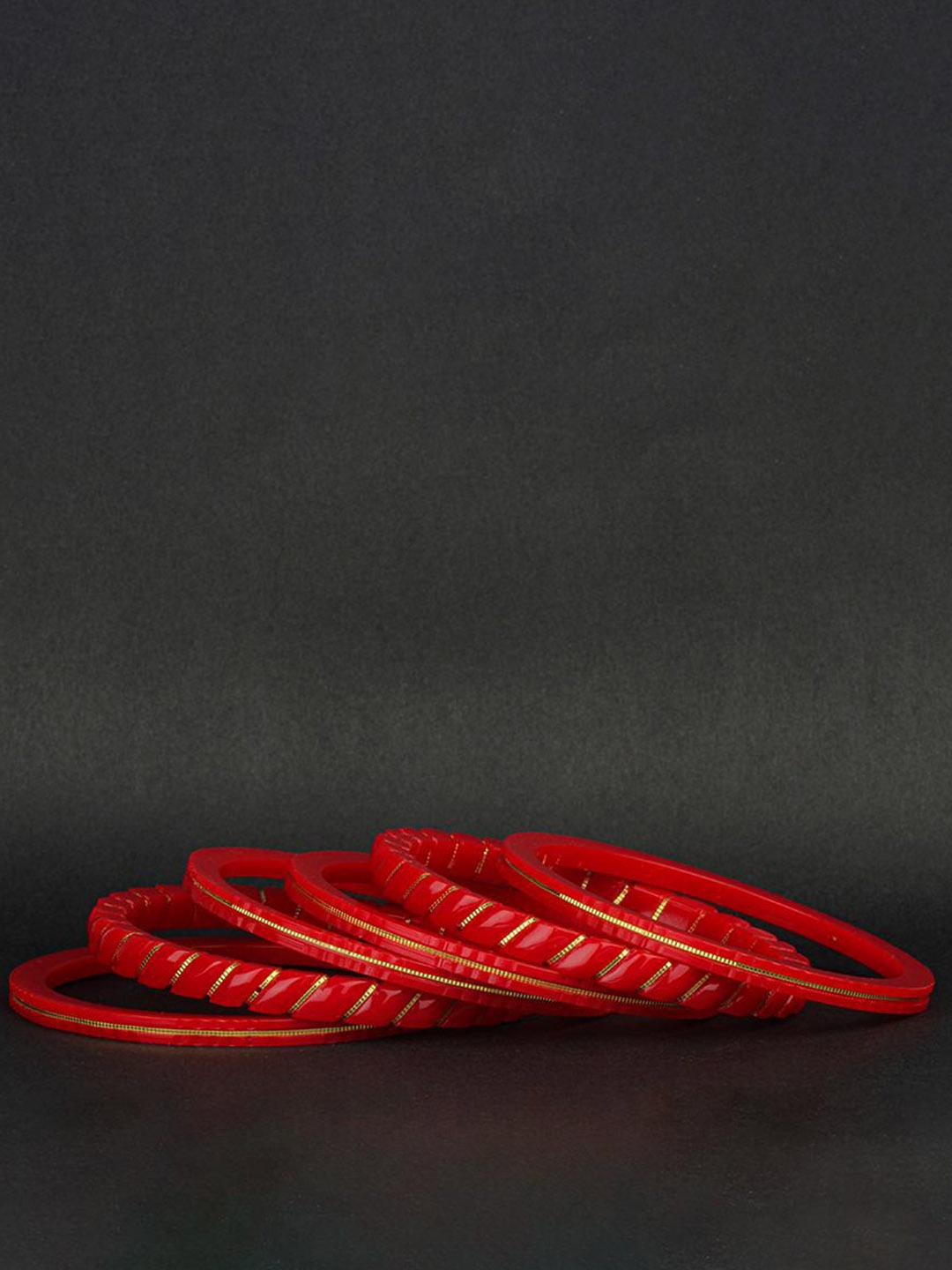 

CANDERED BY KALYAN JEWELLERSCOMPANY 22KT Gold Chuda Bangles-0.6gm