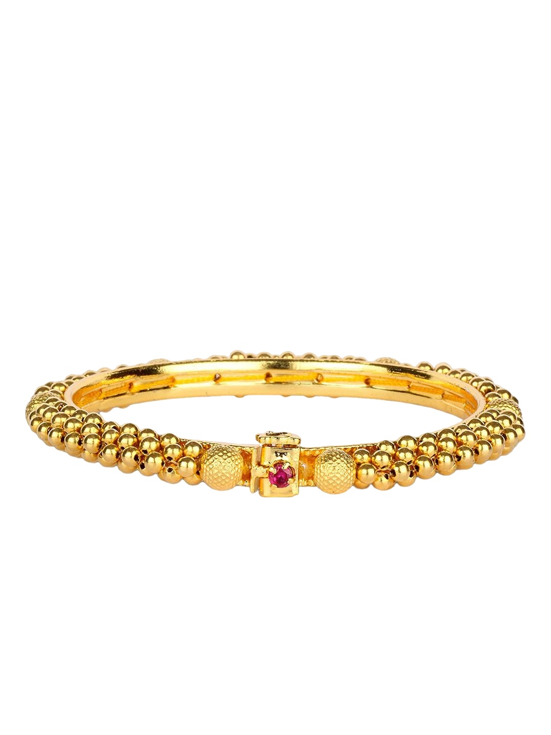 

CANDERE A KALYAN JEWELLERS COMPANY 22KT (916) Gold Traditional Tushi Bangle- 2.25gm, Yellow