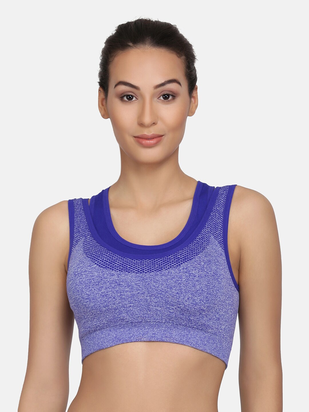 

Da Intimo Workout Sports Bra - Lightly Padded, Purple