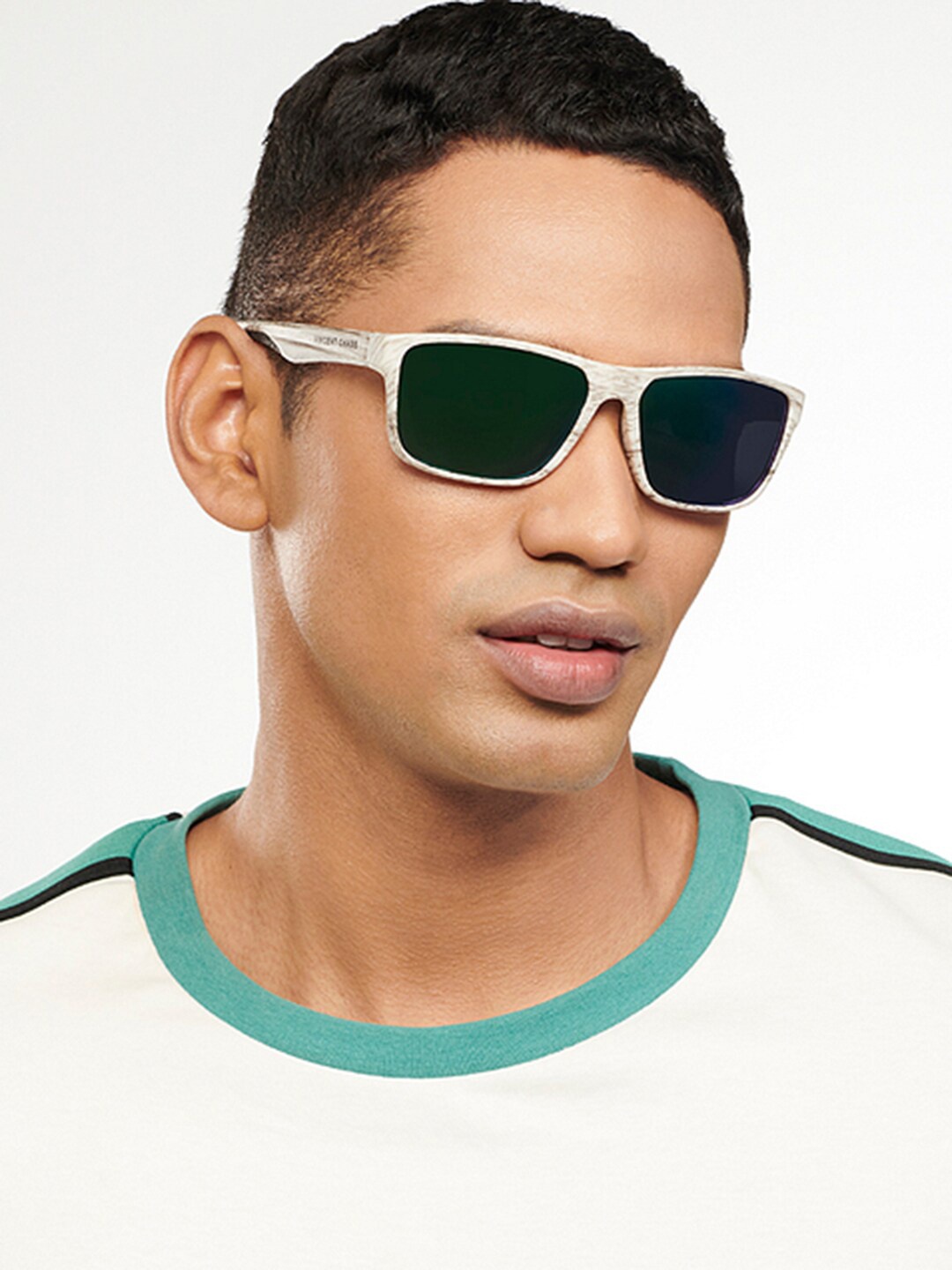 

Vincent Chase by Lenskart Wayfarer Sunglasses With Polarised & UV Protected Lens 200511, Grey
