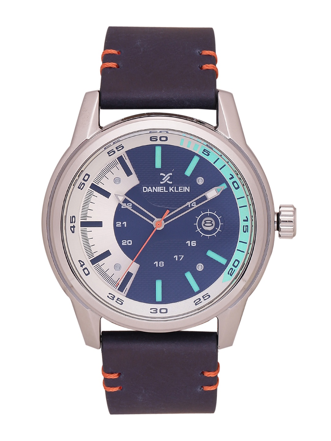 

Daniel Klein Premium Men Navy Analogue Watch DK11323-6, Navy blue
