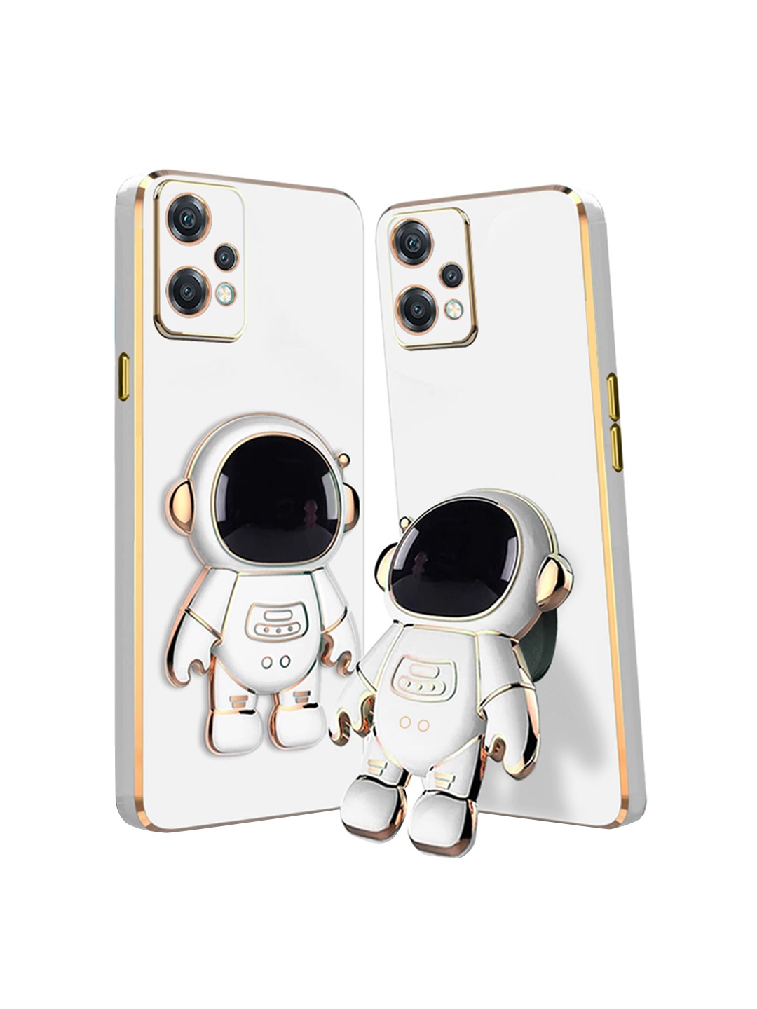 

KARWAN Astronaut Holster OnePlus Nord CE2Lite Mobile Cover, White