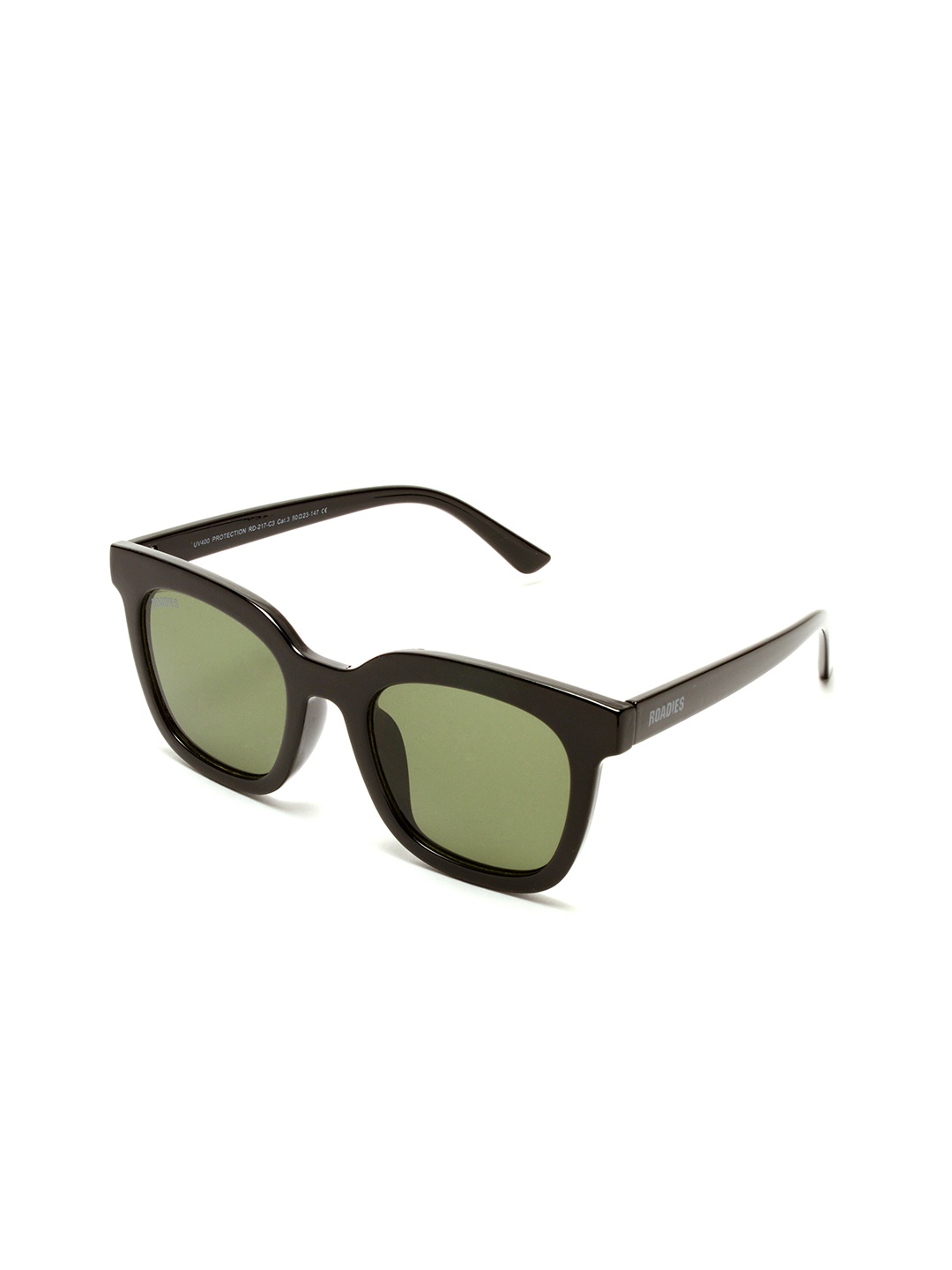 

Roadies Square Sunglasses with UV Protected Lens RD-217-C3, Green