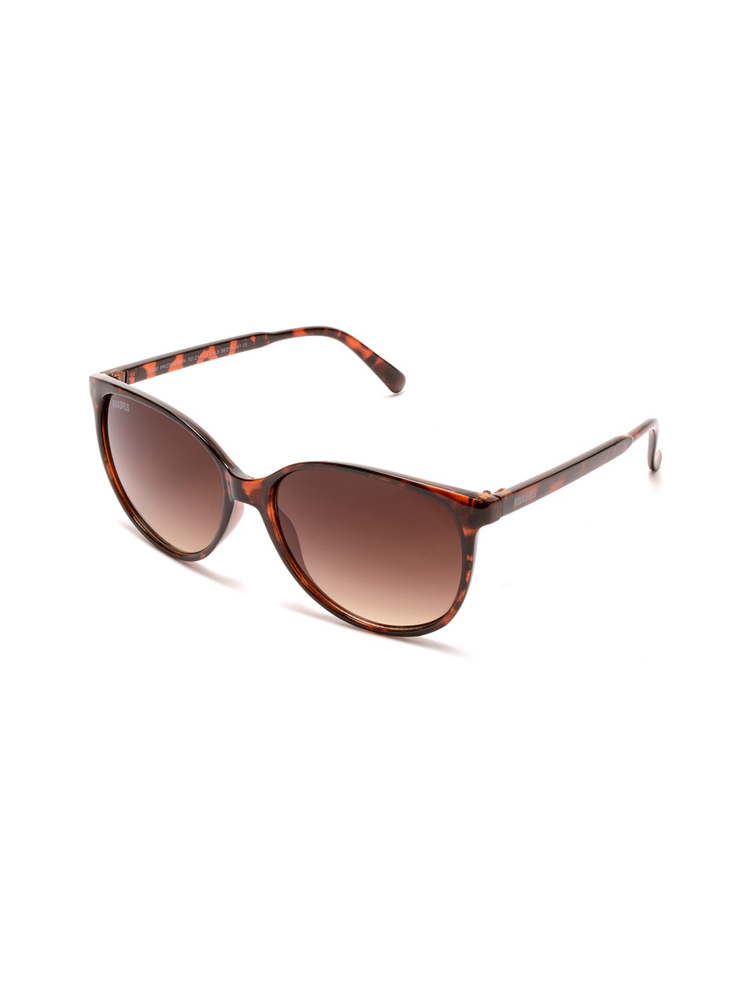 

Roadies Oval Sunglasses with UV Protected Lens RD-213-C2, Brown