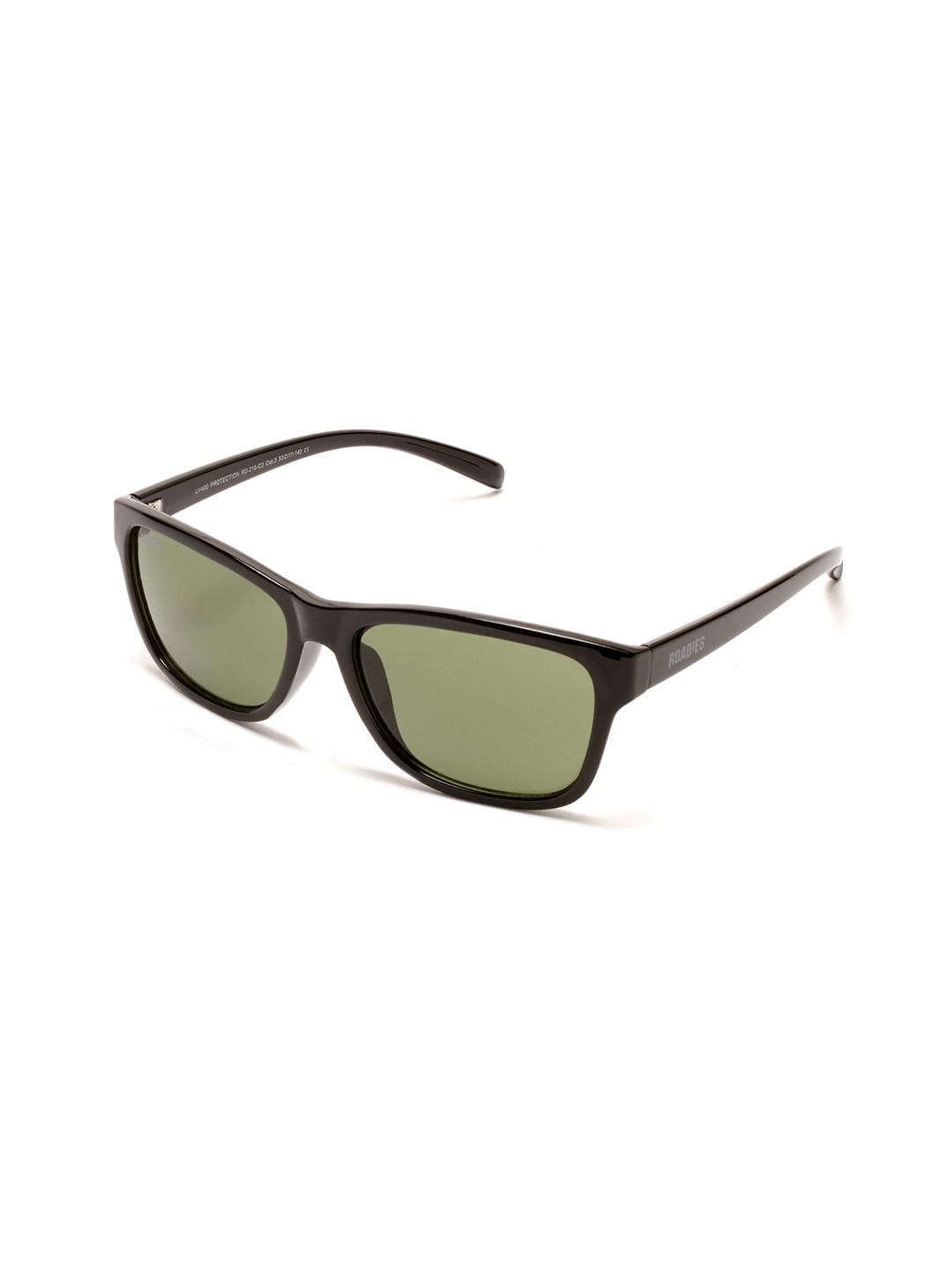 

Roadies Square Sunglasses with UV Protected Lens RD-216-C3, Green