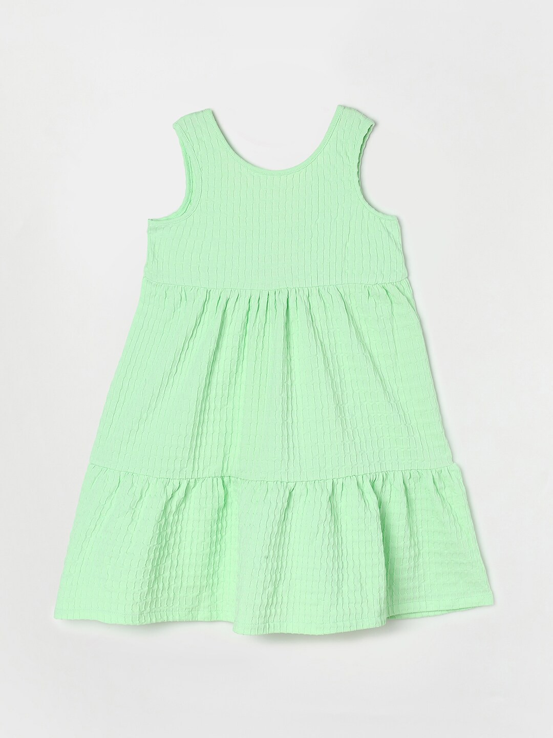 

Fame Forever by Lifestyle Girls A-Line Cotton Dress, Green